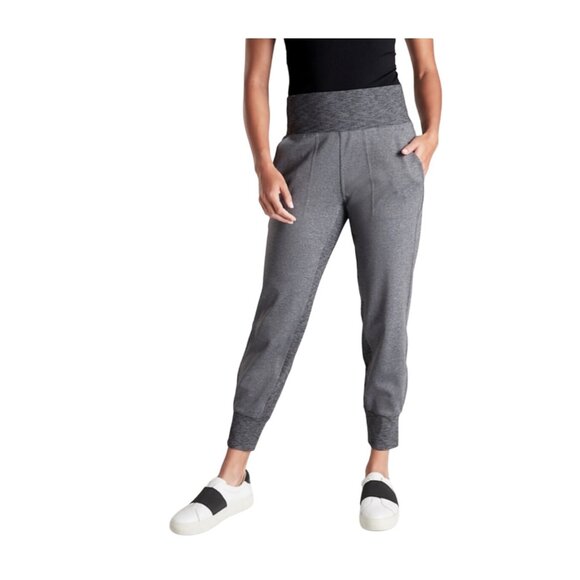 Athleta Venice High Rise Jogger Pants Heather Gray XS Casual - Picture 7 of 14
